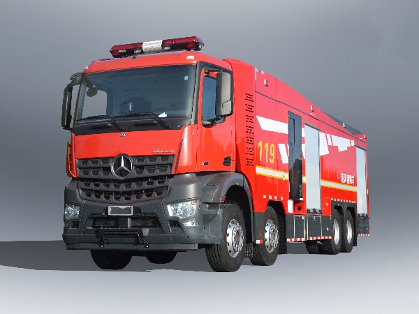 石嘴山市消防救援收队邀请厂家手艺人员为下层队坐开展多功能城市从和云梯车辆培训云梯消防车厂家